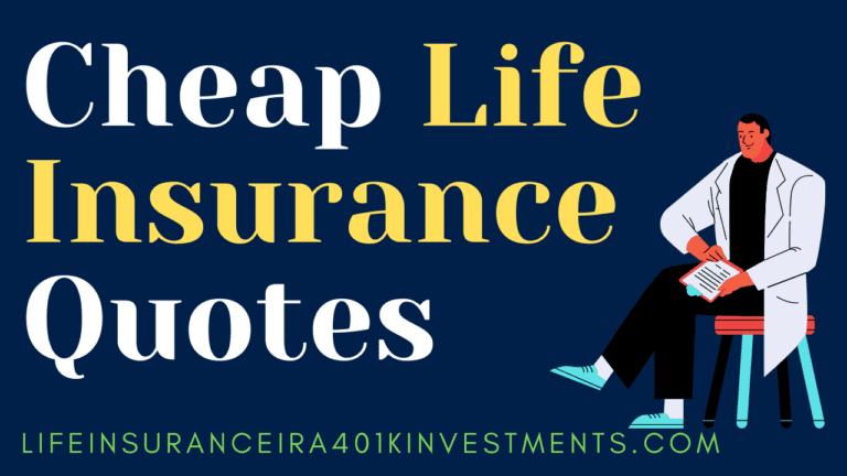 Low Cost Life Insurance Quotes