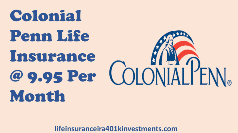 colonial penn life insurance