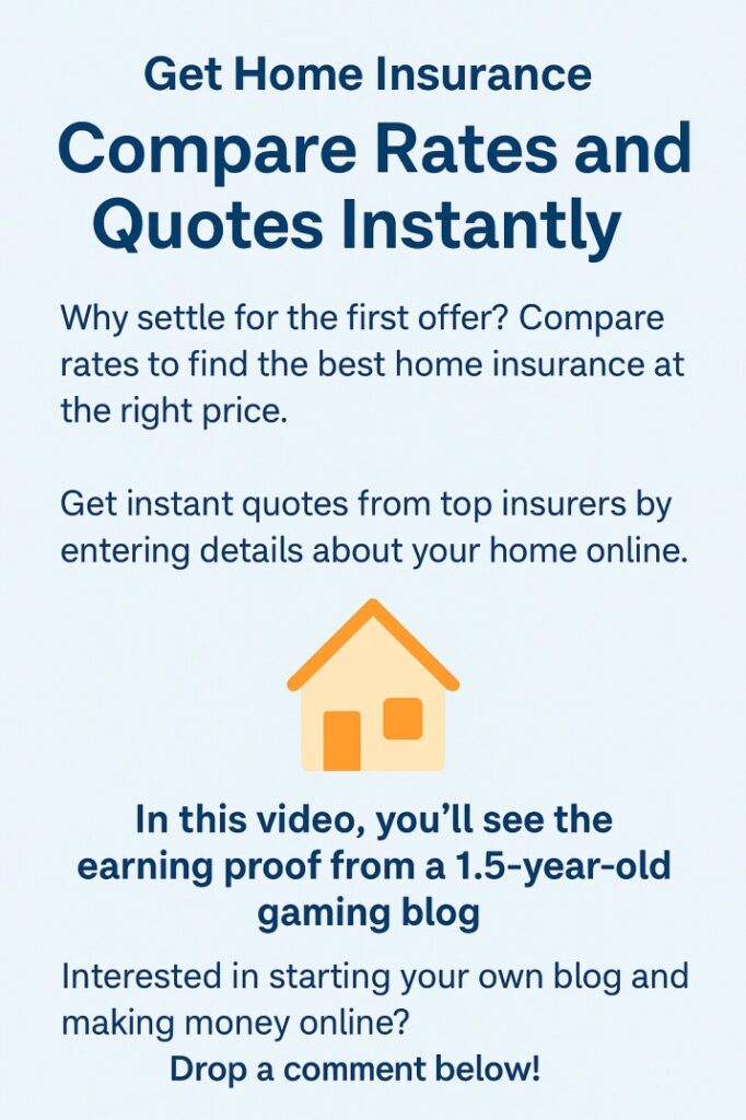 Compare Home Insurance Rates Instantly